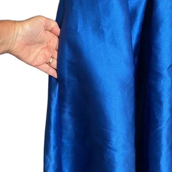 New Alfred Sung Strapless Sweetheart High-Low Gown  size 0 - Picture 4 of 10